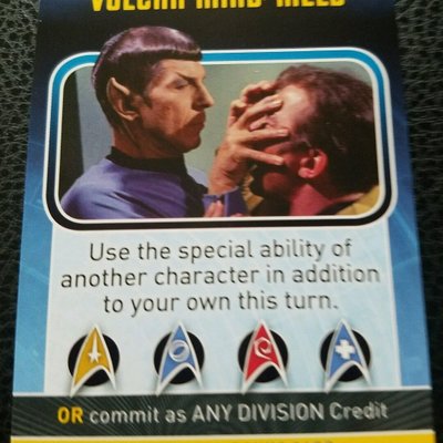 Star Trek Panic: Vulcan Mind-Meld Promo Card