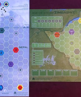 Age of Steam Expansion: Everest / Zimbabwe