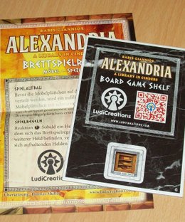Alexandria: Board Game Shelf Promo