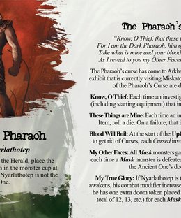 Arkham Horror: The Dark Pharaoh (Herald)