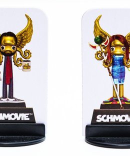 Schmovie: Table Top Day 2016 Felicia and Wil Schquid Trophies