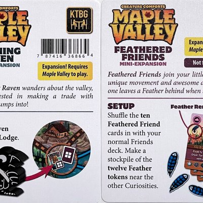 Maple Valley: Roaming Raven and Feathered Friends Mini-Expansions