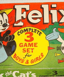 Felix the Cat's Complete 3 Game Set for Boys & Girls
