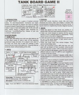 Tank Board Game II