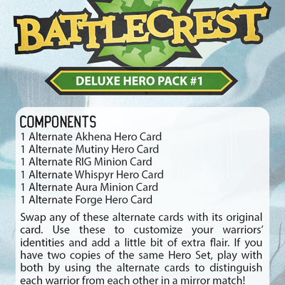 Battlecrest: Deluxe Hero Pack #1