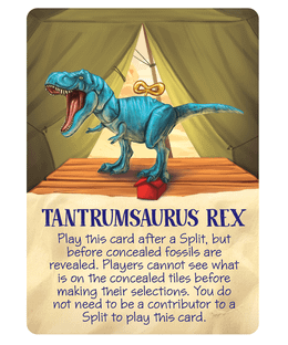 Jurassic Parts: Tantrumsaurus Rex Promo Card