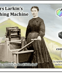 Snowdonia: Mrs Larkin's Washing Machine