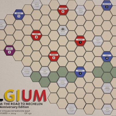 Age of Steam Expansion: Belgium / South Africa