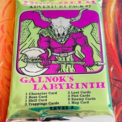 Iron Helm: Adventure Pack #3 – Galnok's Labyrinth