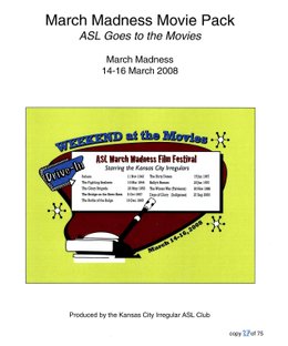 March Madness Movie Pack: ASL Goes to the Movies