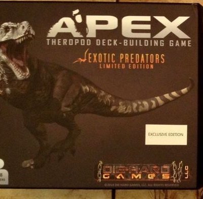 Apex Theropod Deck-Building Game: Exotic Predators Limited Edition