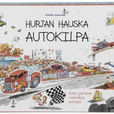Hurjan hauska autokilpa