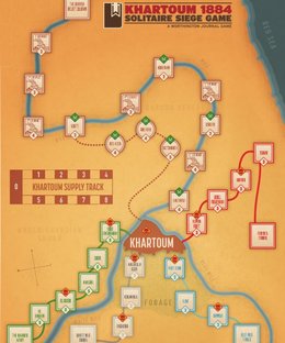 Khartoum 1884: Solitaire Siege Game