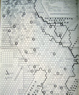 Railway Rivals Map JU: Yugoslavia