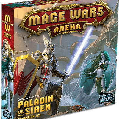 Mage Wars Arena: Paladin vs Siren Expansion Set