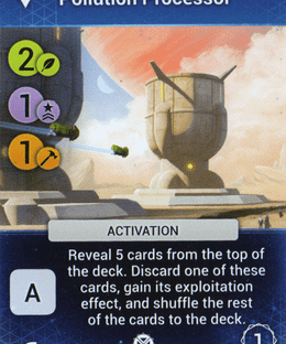 Master of Orion: The Board Game – Pollution Processor Promo Card
