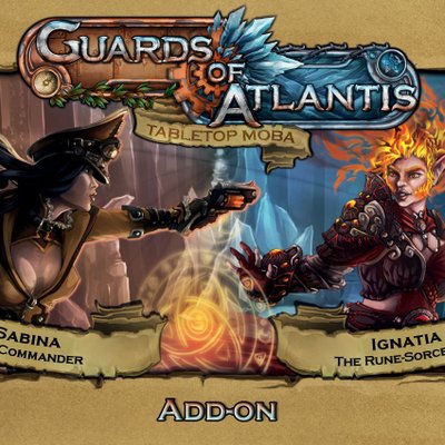 Guards of Atlantis: Sabina & Ignatia Character Pack
