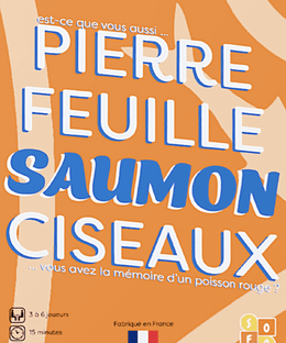 Pierre Feuille Saumon Ciseaux