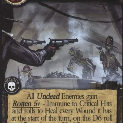 Shadows of Brimstone: Rotten to the Core Promo Card