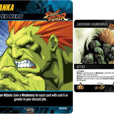 CapCom Street Fighter Deck-Building Game: Blanka Promo