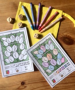 Roll and Colour: Notepads