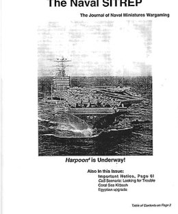The Naval SITREP: The Journal of Naval Miniatures Wargaming #9