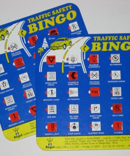 Interstate Highway Bingo