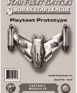 Star Fleet Battles: Captain's Module E3 – Borak Star League