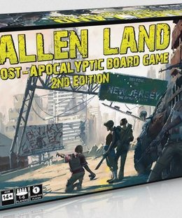 Fallen Land: A Post Apocalyptic Board Game – 2nd Edition