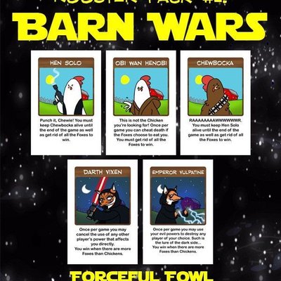 Fox & Chicken Rooster Pack #1: Barn Wars