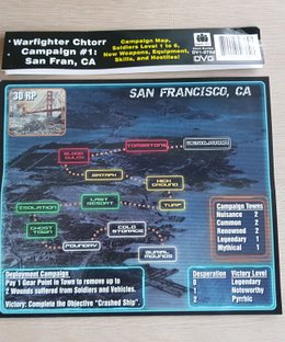 Warfighter: Chtorr Campaign Expansion #1 – San Francisco, CA