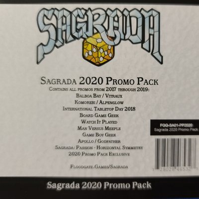 Sagrada: 2020 Promo Pack