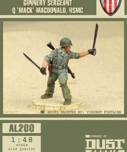 Dust Tactics: Gunnery Sergeant Q 'Mack' MacDonald – "Machette Mack"