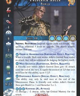 Anima Tactics: Frederick Adler