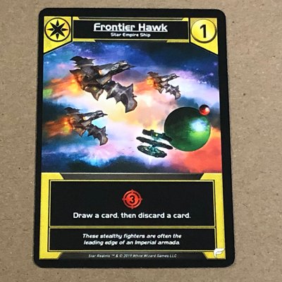 Star Realms: Frontier Hawk Promo Card