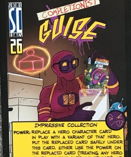 Sentinels of the Multiverse: Completionist Guise Promo Card