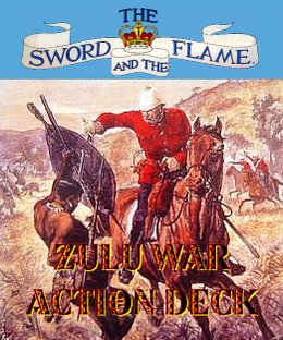 The Sword and the Flame: Zulu War Action Deck