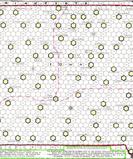 Railway Rivals Map IX: Iowa
