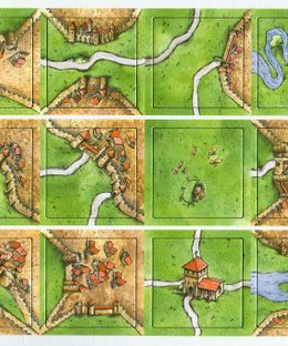 Carcassonne: GQ Promo Tiles