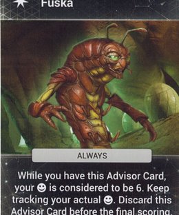 Master of Orion: The Board Game – Fuska Advisor Promo Card