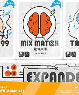 Math Game Set 4-IN-1