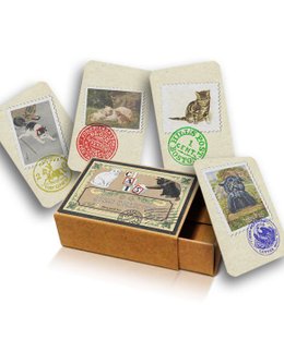 Stamp Collection Cats