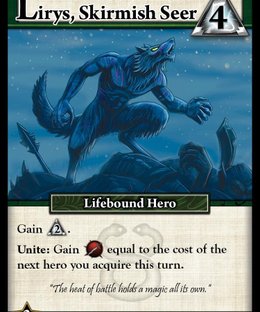 Ascension: Gift of the Elements – Lirys, Skirmish Seer Promo Card