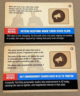 Campaign Trail: Green Party Expansion – Game Boy Geek 2021 Promo Cards