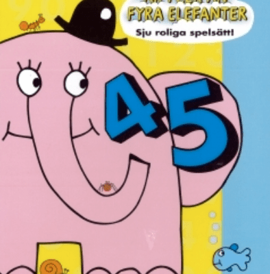 Fem myror är fler än fyra elefanter: Lär om siffror