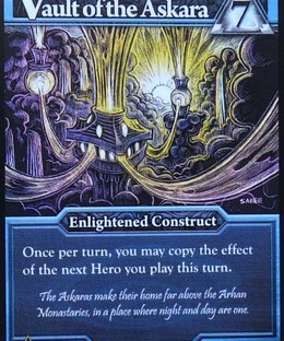Ascension: Chronicle of the Godslayer – Vault of the Askara Promo Card