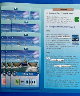 Neko Harbour: The Card Game – Fishing Boat promo card