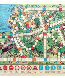 Verkehrs-Würfelspiel