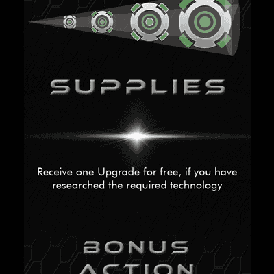Exodus: Supplies bonus card