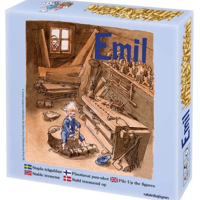 Emil: Stapla trägubbar